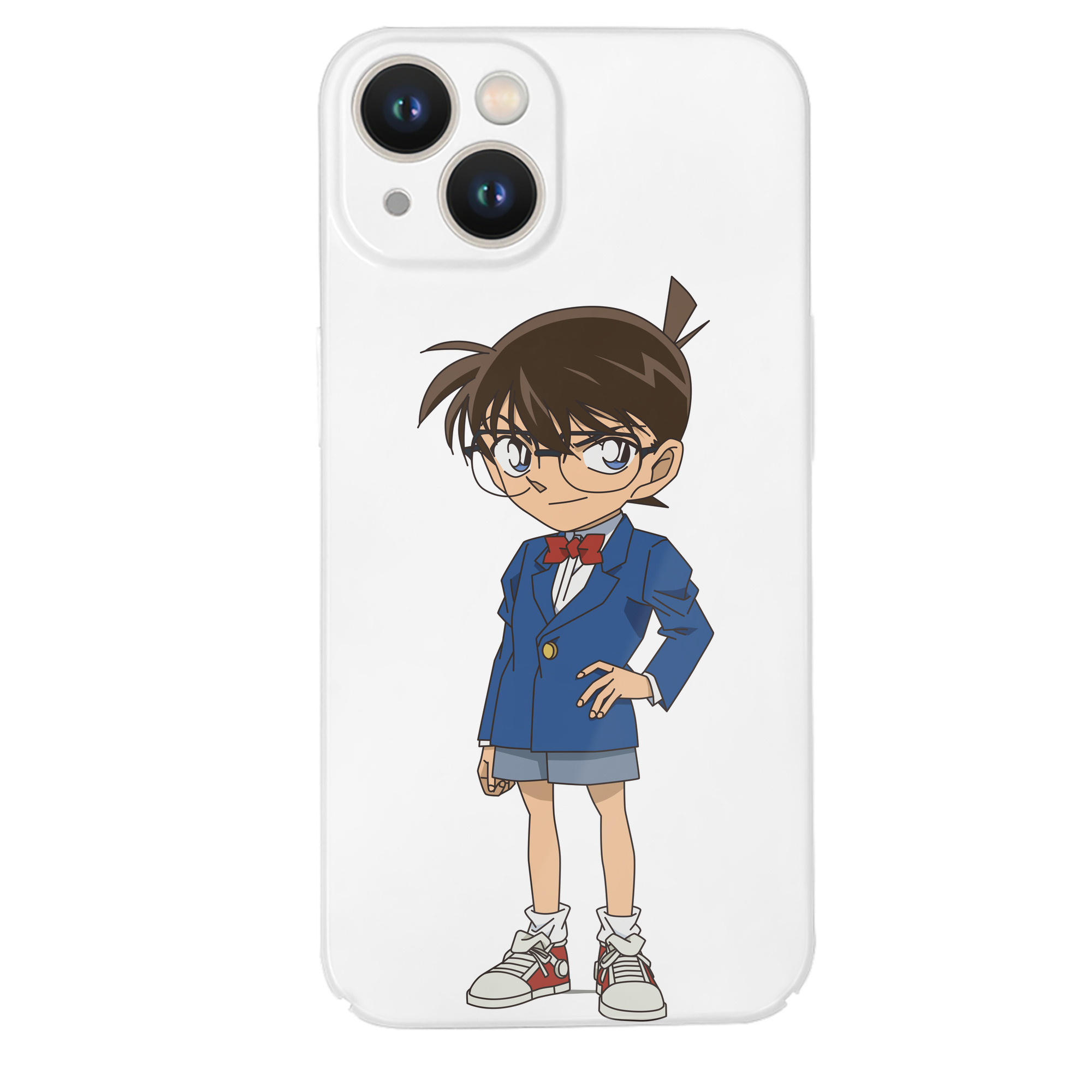 （画像用） 名探偵コナン 江戸川 コナン Detective Conan Conan Edogawa 【iPhone 14シリーズ対応】ハードケース